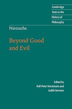 portada Nietzsche: Beyond Good and Evil Paperback: Prelude to a Philosophy of the Future (Cambridge Texts in the History of Philosophy) (en Inglés)