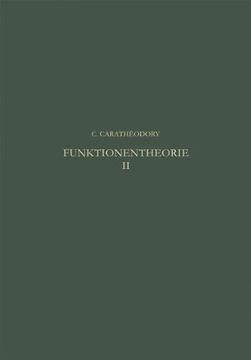 portada Funktionentheorie (Lehrbücher und Monographien aus dem Gebiete der exakten Wissenschaften) (German Edition)