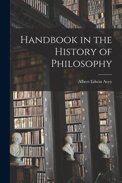 portada Handbook in the History of Philosophy