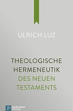 portada Theologische Hermeneutik des Neuen Testaments 