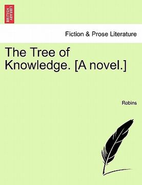portada the tree of knowledge. [a novel.] (in English)