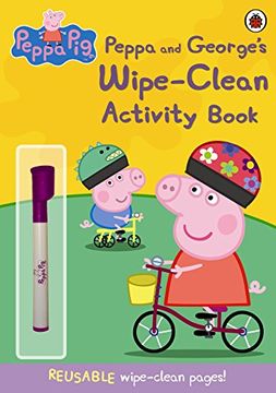 portada Peppa Pig: Peppa and George's Wipe-Clean Activity Book (in English)