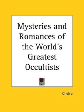 portada mysteries and romances of the world's greatest occultists