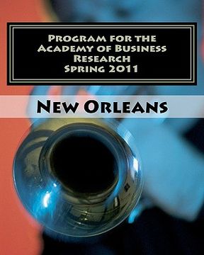 portada program for the academy of business research spring 2011 (en Inglés)