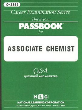 portada associate chemist (en Inglés)