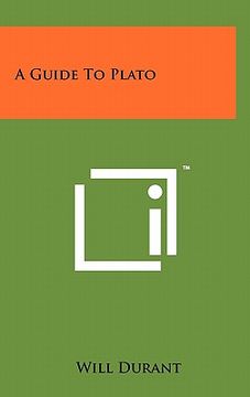 portada a guide to plato (in English)