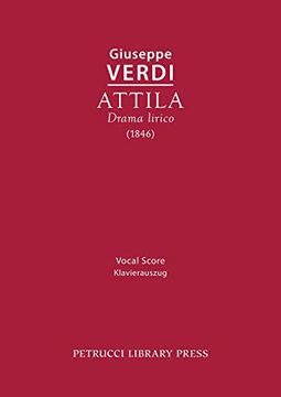 portada Attila: Vocal Score (en Italiano)