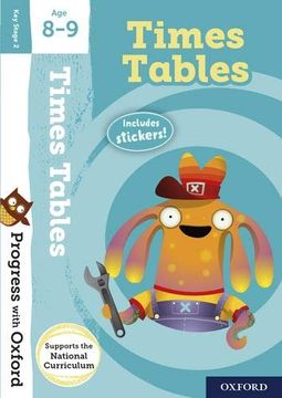 portada Progress With Oxford: Times Tables age 8-9 (en Inglés)