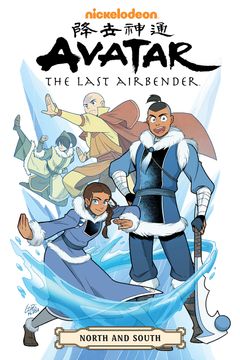 portada Avatar: The Last Airbender--North and South Omnibus (en Inglés)