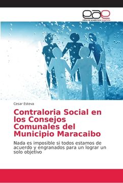 portada Contraloria Social en los Consejos Comunales del Municipio Maracaibo