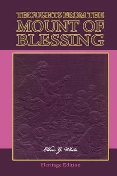 portada thoughts from the mount of blessing-illustrated (in English)