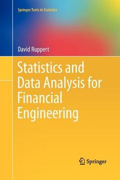 portada statistics and data analysis for financial engineering (in English)