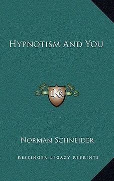 portada hypnotism and you (en Inglés)