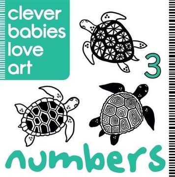 portada Clever Babies Love Art. Numbers (en Inglés)