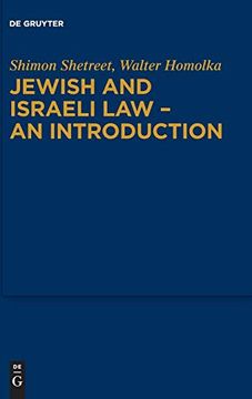 portada Jewish and Israeli law - an Introduction 