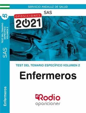 portada Test del Temario Específico Volumen 2. Enfermeros del Sas. (in Spanish)