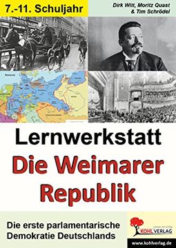 portada Lernwerkstatt "Die Weimarer Republik": 8.-10. Schuljahr. 42 Kopiervorlagen (en Alemán)