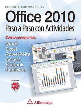 portada Office 2010: Paso a Paso con Actividades. Ferreyra