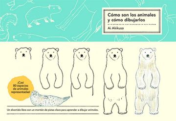portada Como son los Animales y Como Dibujarlos (in Spanish)