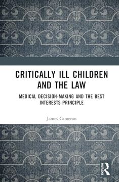 portada Critically ill Children and the law (en Inglés)