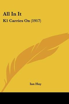 portada all in it: k1 carries on (1917) (en Inglés)