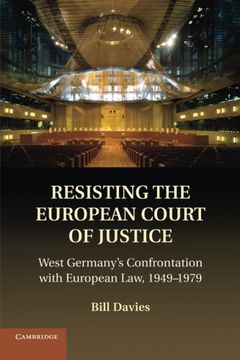 portada Resisting the European Court of Justice (en Inglés)