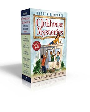 portada Clubhouse Mysteries Super Sleuth Collection: The Buried Bones Mystery; Lost in the Tunnel of Time; Shadows of Caesar's Creek; The Space Mission ... Animal Show; Stars and Sparks on Stage