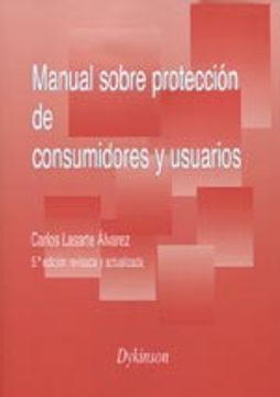 portada Manual de protección de consumidores y usuarios (5ª ed. - 2013)