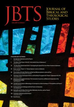 portada Journal of Biblical and Theological Studies, Issue 5.1 (en Inglés)