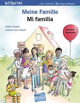 portada Meine Familie: Kinderbuch Deutsch-Spanisch