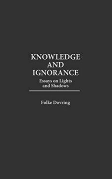 portada Knowledge and Ignorance: Essays on Lights and Shadows 