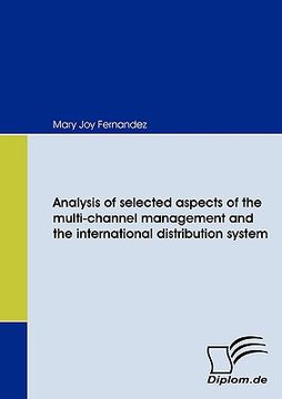 portada analysis of selected aspects of the multi-channel management and the international distribution syst