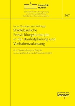 portada Städtebauliche Entwicklungskonzepte in der Bauleitplanung und Vorhabenzulassung (en Alemán)