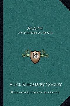 portada asaph asaph: an historical novel an historical novel (en Inglés)