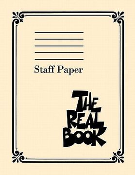 portada the real book staff paper (en Inglés)