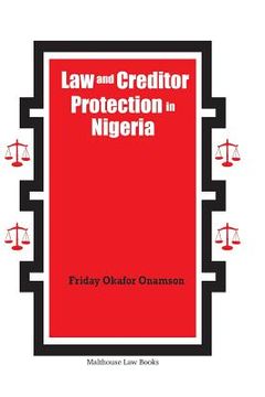 portada Law and Creditor Protection in Nigeria (en Inglés)