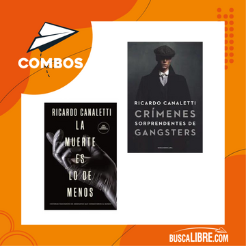 portada pack LA MUERTE ES LO DE MENOS + Crímenes sorprendentes de gangsters (in Spanish)