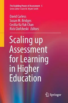 portada Scaling Up Assessment for Learning in Higher Education (en Inglés)