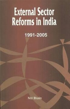 portada external sector reforms in india - 1991-2005 (en Inglés)