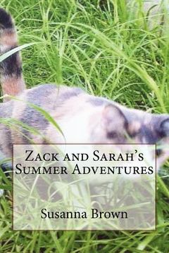 portada zack and sarah's summer adventures (en Inglés)