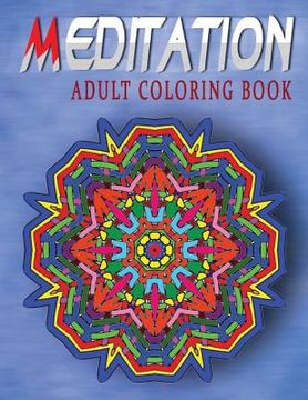 portada MEDITATION ADULT COLORING BOOK - Vol.5: adult coloring books (en Inglés)