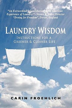 portada laundry wisdom: instructions for a greener and cleaner life