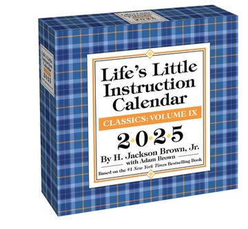 portada Life's Little Instruction 2025 Day-To-Day Calendar (en Inglés)