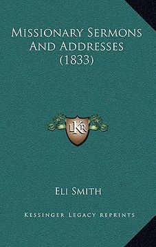 portada missionary sermons and addresses (1833)