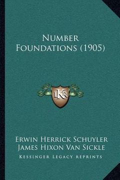 portada number foundations (1905) (in English)