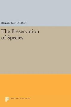 portada The Preservation of Species (Princeton Legacy Library) (in English)