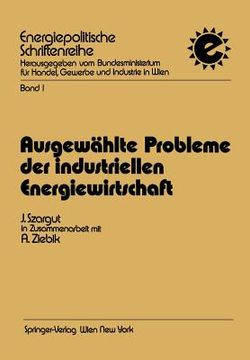 portada Ausgewählte Probleme Der Industriellen Energiewirtschaft (en Alemán)