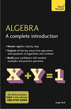 portada Algebra: A Complete Introduction: Teach Yourself (en Inglés)