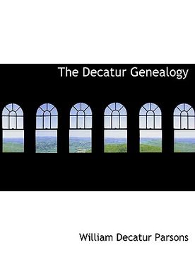 portada the decatur genealogy (en Inglés)
