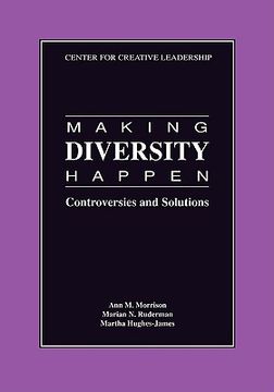 portada making diversity happen: controversies and solutions (en Inglés)
